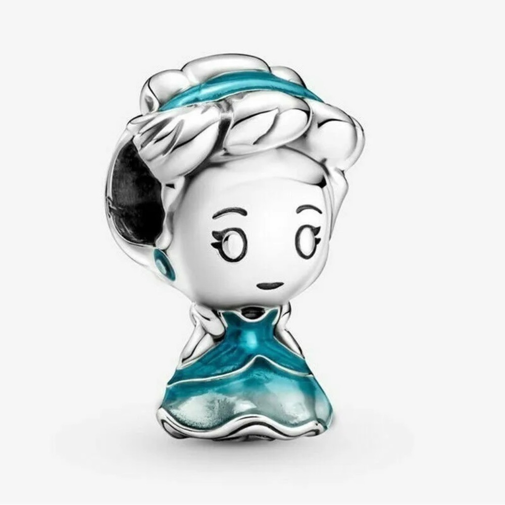 Princess Blue Dress European Charm - Collectable Character Edition